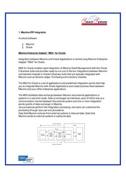 Maximo ERP Integration Framework Guide | PDF | Databases | Oracle ...
