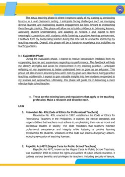 Introduction to Practice Teaching Worksheet | PDF | Teachers ...