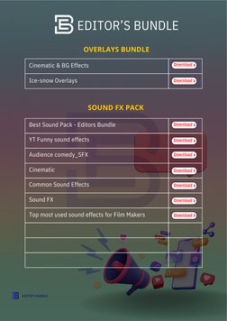 Telugu Video Editing Assets Pack | PDF