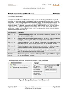 IMDS General Rules and Guidelines | PDF | Chemical Substances | Weight