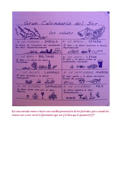 En esta entrada vamos a hacer una sencilla presentación de los festivales, pero cuando los 
veamos uno a uno vereis lo fascin