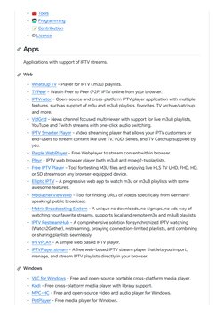 Awesome IPTV Resources on GitHub | PDF | Apple Tv | Ios