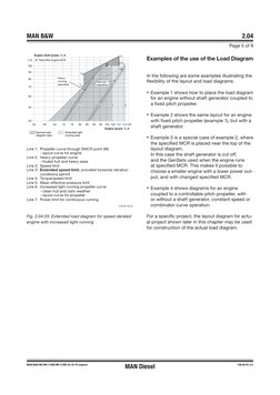 MAN B&W 
2.04
Page 5 of 9
MAN Diesel
198 69 93-5.2
MAN B&W MC/MC-C/ME/ME-C/ME-B/-GI-TII engines
Examples of the use of the Lo