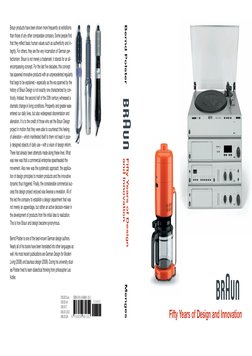 Braun 50 Years of Design | PDF | Phonograph | Sound Recording And