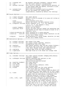 HandBrakeCLI Command Line Guide | PDF | Command Line Interface ...
