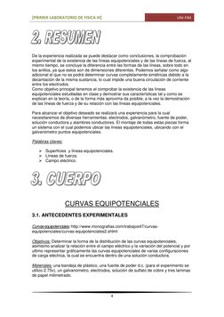 [PRIMER LABORATORIO DE FISICA III] 
                                UNI-FIM 
 
 
4 
 
 
 
De la experiencia realizada se pued