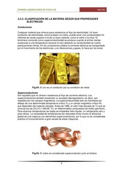 [PRIMER LABORATORIO DE FISICA III] 
                                UNI-FIM 
 
 
9 
 
 
3.2.3. CLASIFICACIÓN DE LA MATERIA SE