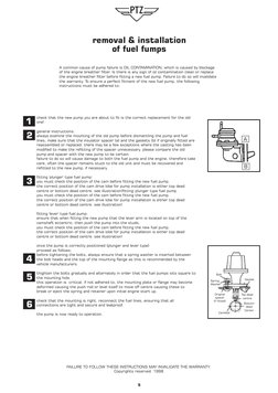 PTZ Mechanical Pumps | PDF