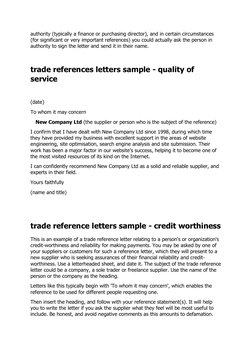 authority (typically a finance or purchasing director), and in certain circumstances 
(for significant or very important refe