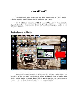 Manual do Simulador Clic 02 da Weg | PDF | Controlador lógico ...