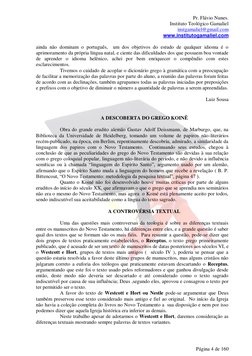 Pr. Flávio Nunes. 
Instituto Teológico Gamaliel 
instgamaliel@gmail.com 
www.institutogamaliel.com 
 
Página 4 de 160 
ainda