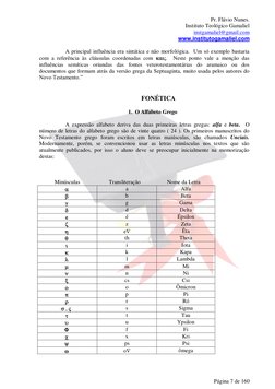 Pr. Flávio Nunes. 
Instituto Teológico Gamaliel 
instgamaliel@gmail.com 
www.institutogamaliel.com 
 
Página 7 de 160 
A prin