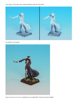 7) last stage. At this stage I have simply blacklined using GW chaos black.
The NMM is now finished.
And as you can see, it i