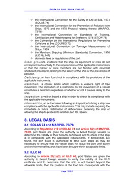 Guide to Port State Control
Page 3/16

the International Convention for the Safety of Life at Sea, 1974
(SOLAS 74)

the Int