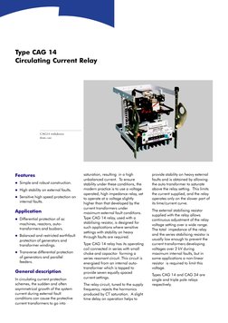 Cag14 PDF | PDF | Relay | Transformer