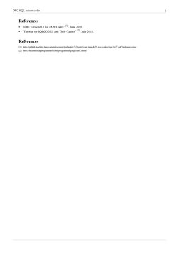 DB2 SQL Return Codes Overview | PDF | Ibm Db2 | Sql