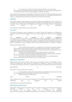 3.
En caso de que la solicitud no fue correctamente llenada o carece de alguna 
documentación, la Secretaría emitirá y entreg