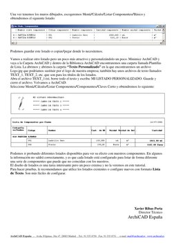 ArchiCAD España   .   Avda. Filipinas, 1bis 4º. 28003 Madrid  . Tel.: 91 535 8750   Fax: 91 535 8751  .  e-mail: mail@archica