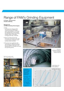 FAM Mineral Grinding Technologies Overview | PDF | Mill (Grinding ...