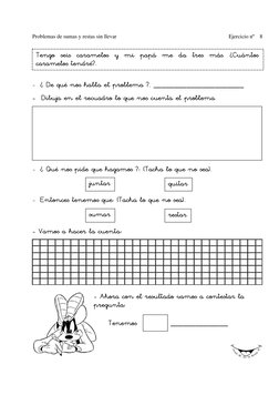 Problemas de Sumas y Restas Sin Llevar | PDF | Ocio
