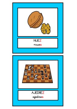 NUEZ
nuez
AJEDREZ
ajedrez
