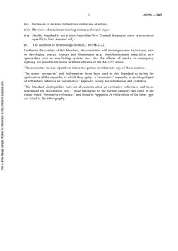 As 2293.1-2005 Emergency Escape Lighting and Exit Signs For Buildings ...