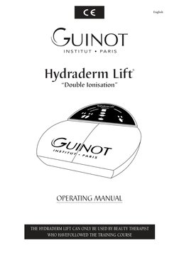 Hydra Lift Operating Manual | PDF | Electric Current | Electricity