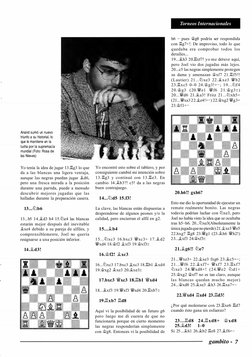 Anand sumó un nuevo 
triunfo a su historial, lo 
que le mantiene en la 
lucha por la supremacía 
mundial ( Foto: Rosa de 
las