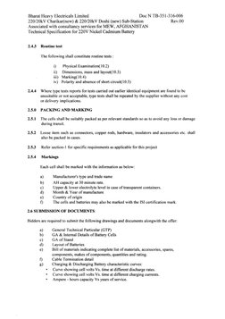 BHEL Technical Specification | PDF