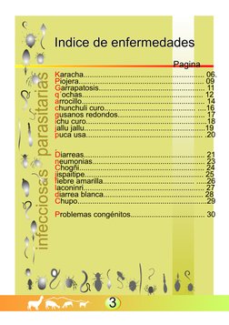 parasitarias
 parasitarias
 infecciosas
 infecciosas
Indice de enfermedades
Indice de enfermedades
3
K
P
G
q´
a
c
g
i
j
p
D