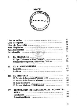 INDICE
,-. DTCUDN
! o"t^-to.^ f,
''&...r9
Lista de tablas
Lista de liguras
Lista de fotografías ...-.....
Nota lingüística
Ag