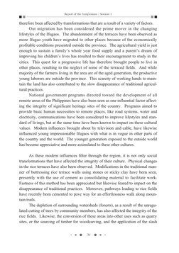 therefore been affected by transformations that are a result of a variety of factors.
Out migration has been considered the p