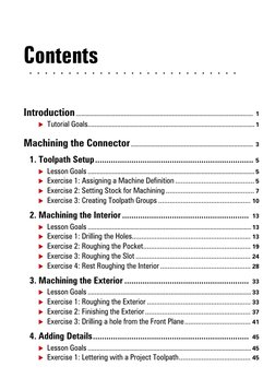 Contents
Introduction .......................................................................................................