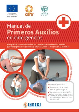 Manual de 
Primeros Auxilios
en emergencias
Aunque los Primeros Auxilios no reemplazan la Atención Médica,
pueden significar