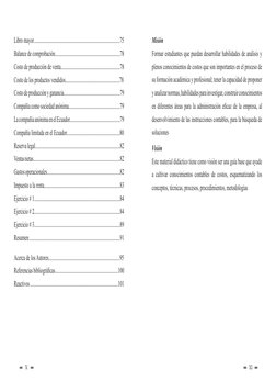 X
XI
Libro mayor .......................................................................................75
Balance de comprob