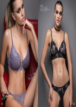 L5687_ 
TRIANG C/BASE Y LESS DE 
PUNTILLA Y MICROFIBRA 
TALLE: 85 AL 100 COLORES: BLANCO - 
NEGRO - RUBI - NUDE 
L5688_ 
SOFT