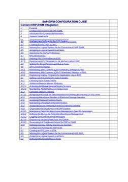 SAP EWM Configuration Guide PDF | PDF | Warehouse | Systems Engineering