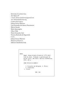 E￿￿￿￿￿￿C￿￿￿￿￿￿￿￿￿￿
São Paulo, SP
e-mail: editora.clandestina@gmail.com
site: editoraclandestina.org
C￿￿￿￿E￿￿￿￿￿￿￿￿￿
Juliana F