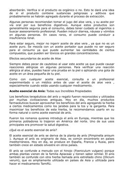 absorberán. Verifica si el producto es orgánico o no. Esto te dará una idea
de si el producto contiene sustancias peligrosas
