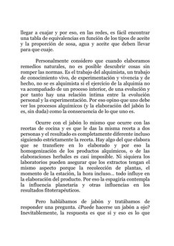 llegar a cuajar y por eso, en las redes, es fácil encontrar 
una tabla de equivalencias en función de los tipos de aceite 
y