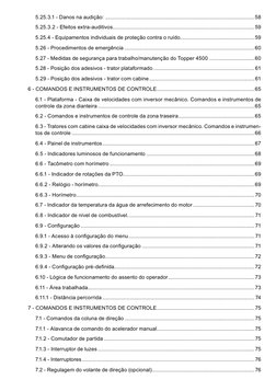 5.25.3.1 - Danos na audição: ................................................................................................