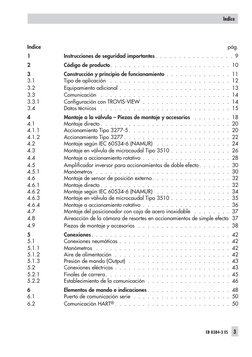 Indice
pág.
1
Instrucciones de seguridad importantes.  .  .  .  .  .  .  .  .  .  .  .  .  .  .  .  . 9
2
Código de producto.