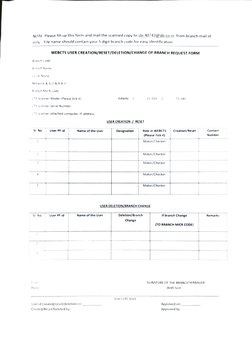 SBI Maker-Checker User Creation Process | PDF | Image Scanner ...