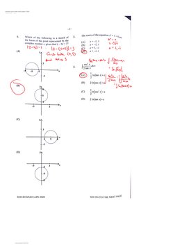 Pure Math Unit 2 Paper 1 Solutions | PDF | Teaching Methods & Materials