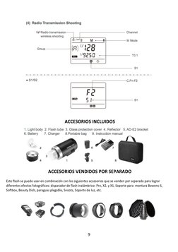  
9	  
	  
	  
	  
	  
	  
 
ACCESORIOS	  INCLUIDOS	  
  
  
	  
	  
	  
	  
	  
	  
	  
ACCESORIOS	  VEND