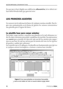 En caso que se haya elegido una codificación alfanumérica, no se deberá uti-
lizar dicha fórmula dado que generará error.
LOS