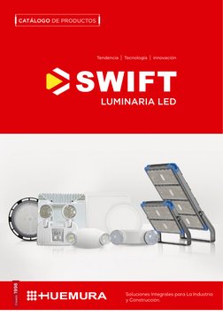 LUMINARIA LED
CATÁLOGO DE PRODUCTOS
Tendencia
Tecnología
innovación
1998
Creado
Soluciones Integrales para La Industria
y Con