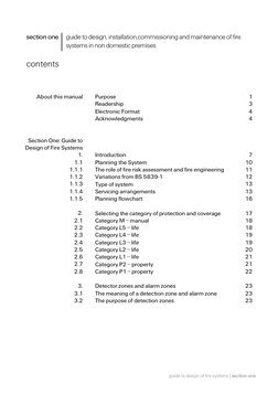 section one      guide to design, installation,commissioning and maintenance of fire 
	
systems in non domestic premises
cont