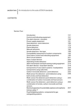 contents
section two   guide to design, installation,commissioning and maintenance of fire  systems in non domestic premises