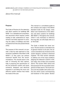 section one      guide to design, installation,commissioning and maintenance of fire 
	
systems in non domestic premises
abou
